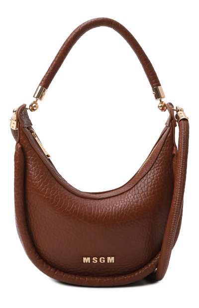Сумка MSGM KIDS коричневого цвета по цене 16200 руб., арт. F5MSJGBA096, фото 4 Сумка MSGM KIDS, арт. F5MSJGBA096, фото 4