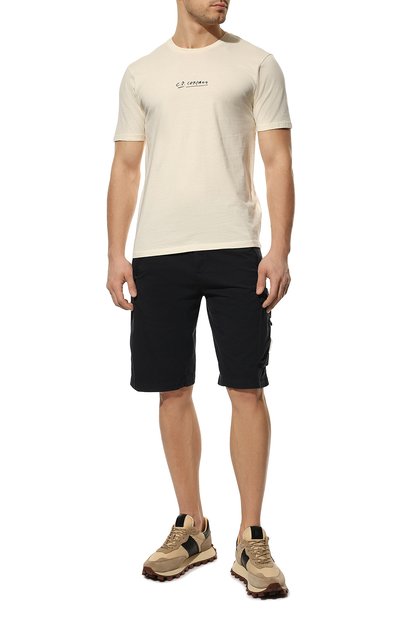 Хлопковые шорты C.P. COMPANY, арт. 12CMBE251A-0060260, фото 2