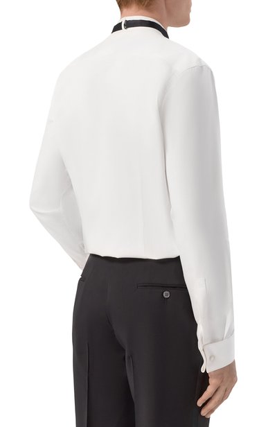 Хлопковая сорочка HUGO белого цвета по цене 17400 руб., арт. 50570312, фото 4 Хлопковая сорочка HUGO, арт. 50570312, фото 4