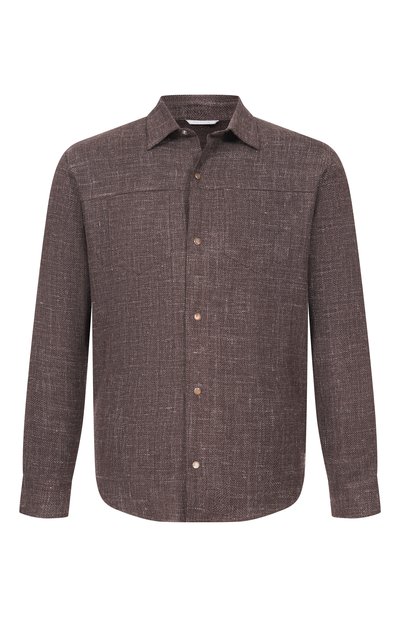 Мужская рубашка из шерсти и кашемира MARCO PESCAROLO, арт. ZEUS/5326