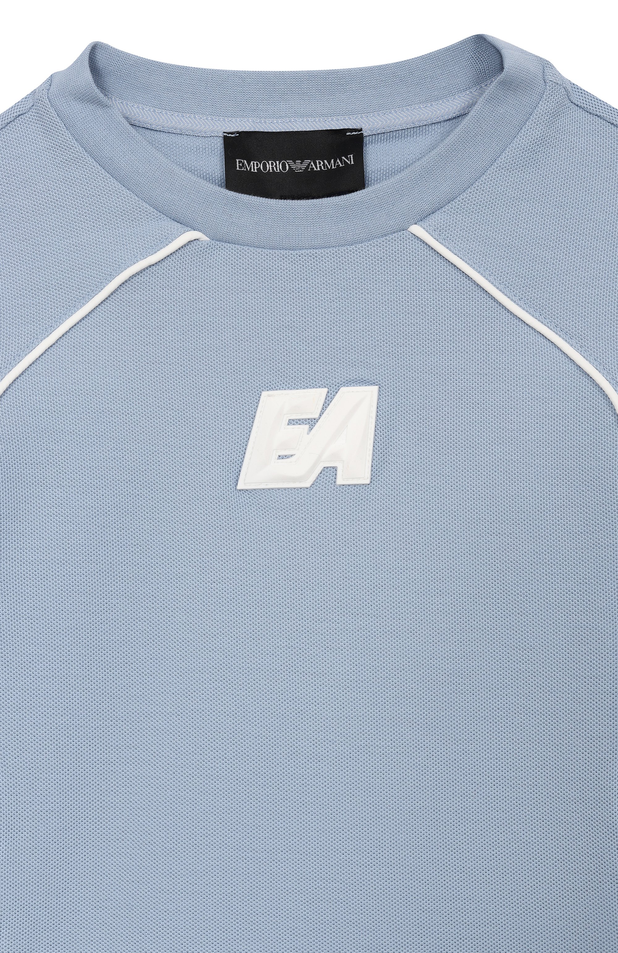 Хлопковая футболка EMPORIO ARMANI, арт. EB001345/AF10497, фото 3