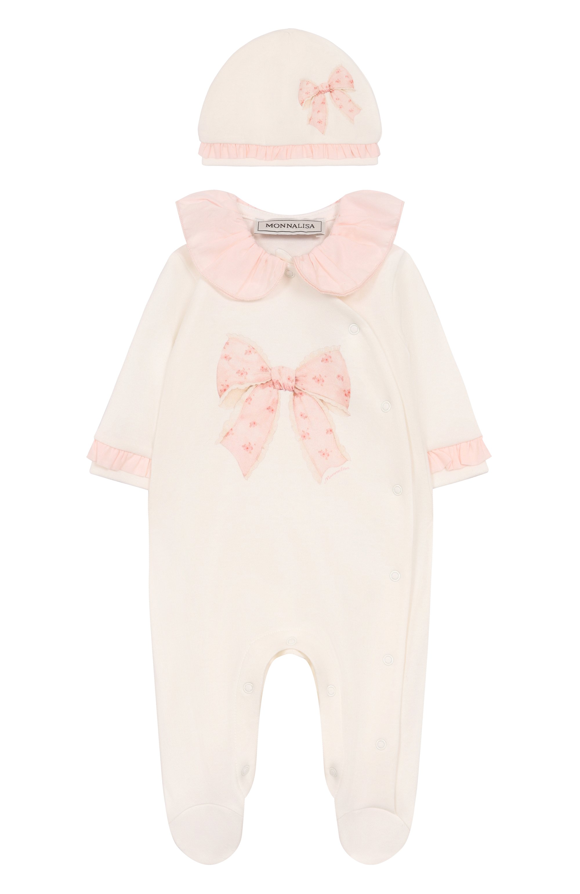 Комплект из комбинезона и шапки MONNALISA, арт. 35F500, фото 1