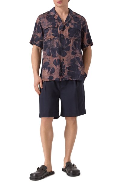 Шерстяные шорты MARNI, арт. PUMU0289A0/TW839, фото 2