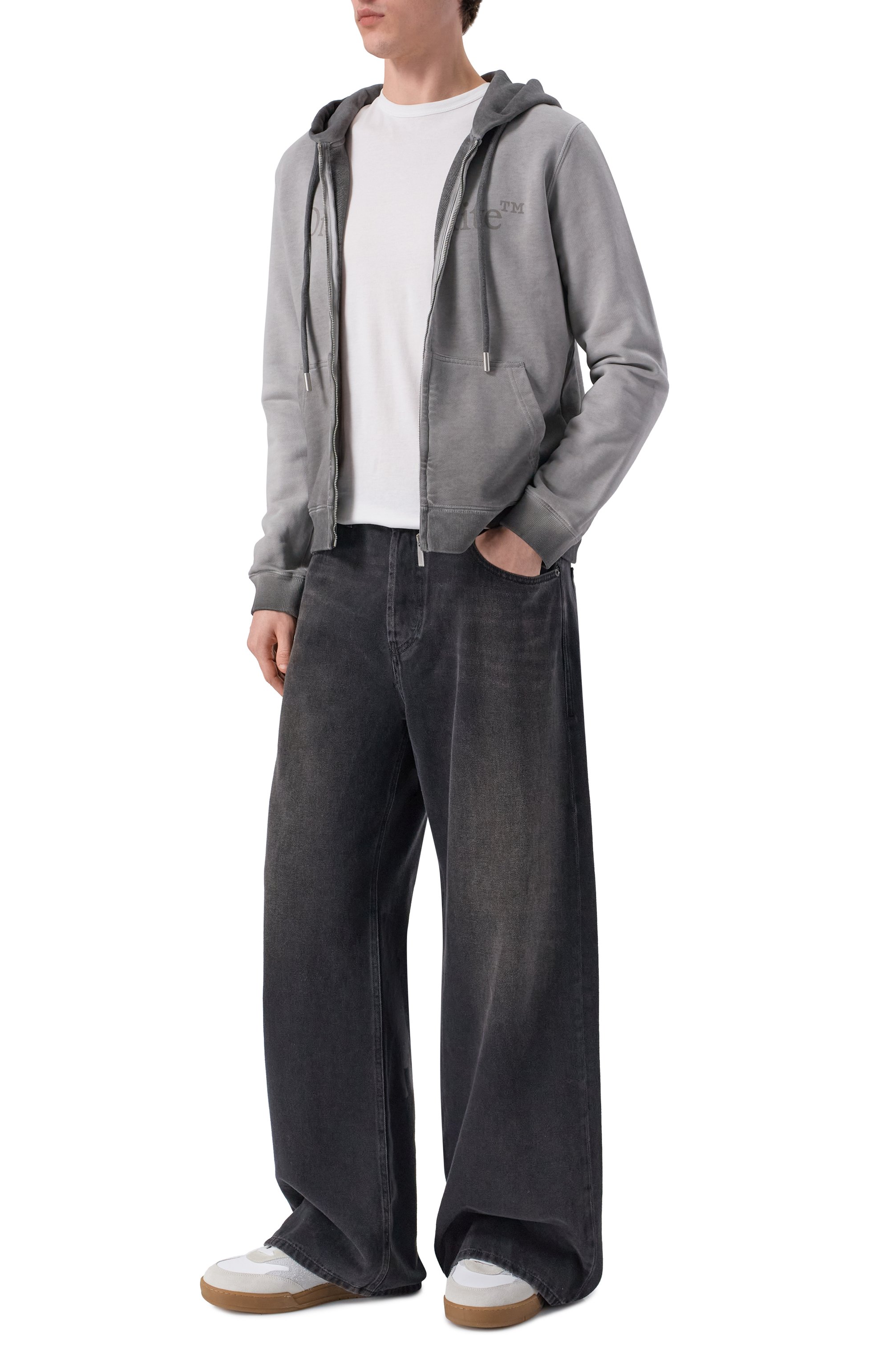 Хлопковая толстовка OFF-WHITE, арт. 0MBE024F25FLE003, фото 2