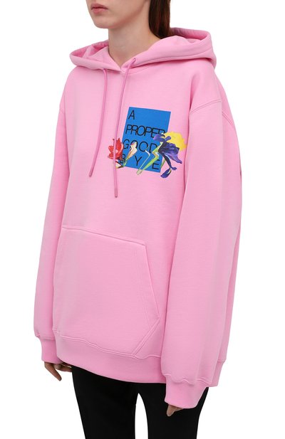 Хлопковое худи MSGM, арт. 3142MDM194 217999, фото 3