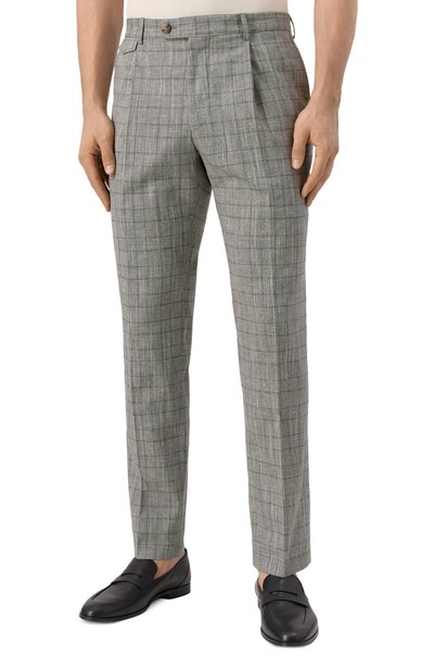 Брюки из хлопка и шерсти WINDSOR, арт. 13 SILVI 10019056/30045436, фото 3