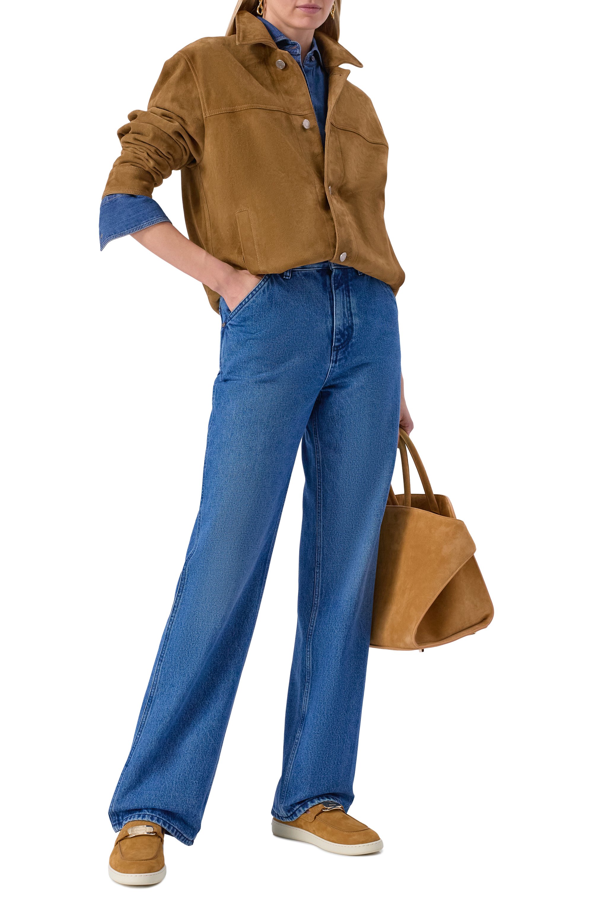 Лоферы new vara из нубука FERRAGAMO, арт. 030627/779041, фото 2