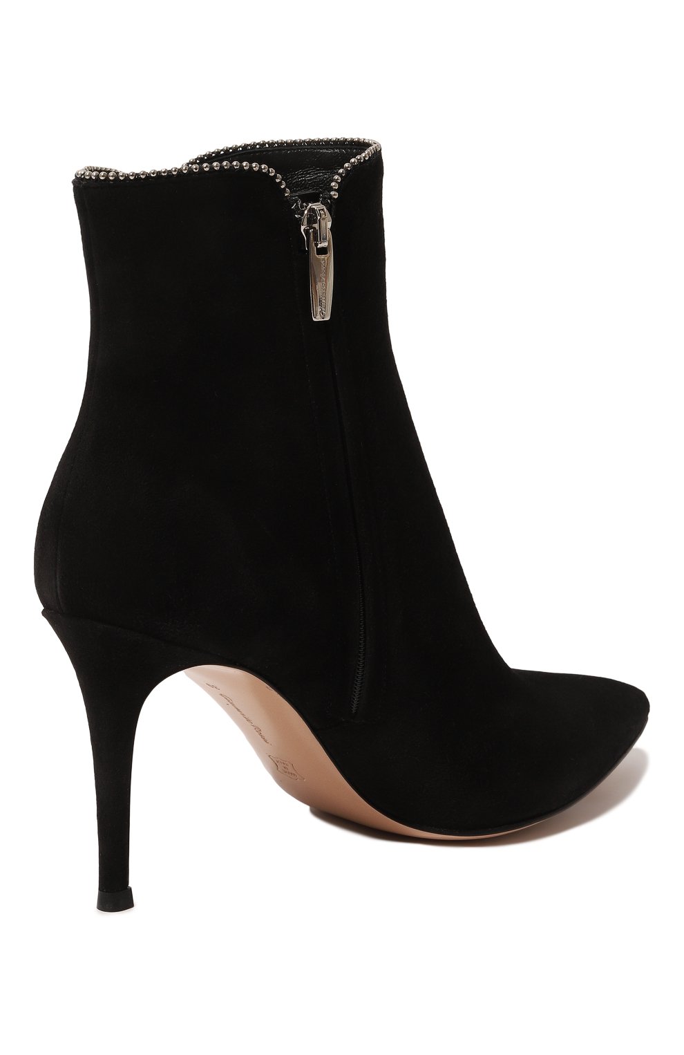 Замшевые ботильоны GIANVITO ROSSI, арт. G73612.85RIC.CASNER0, фото 5
