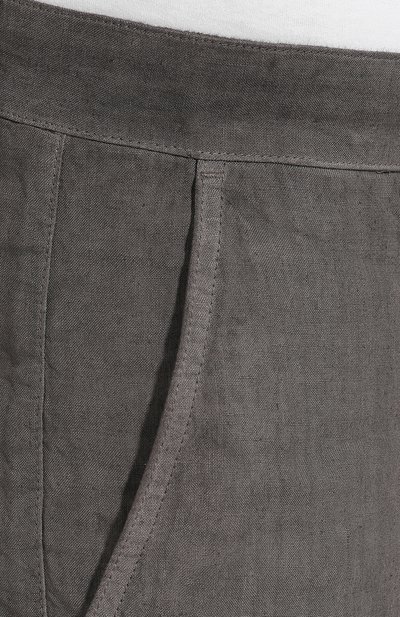 Льняные шорты 120% LINO, арт. R0M2137/0253/S00, фото 5