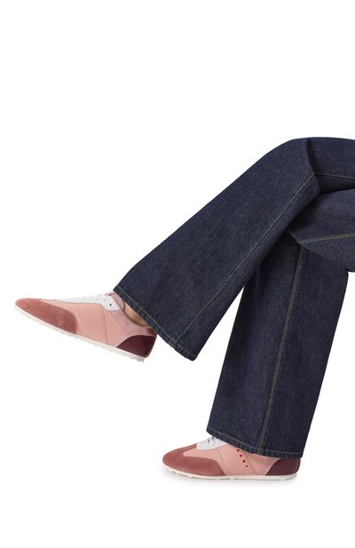 Кожаные кеды MARNI, арт. SNZW020400/P9097, фото 2