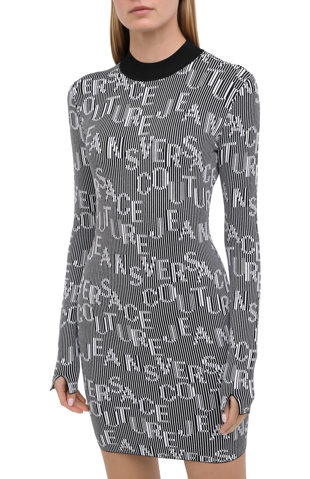 Платье из вискозы VERSACE JEANS COUTURE, арт. B4HZB810-ZDMM10 J ACQ L0G0/50597, фото 3