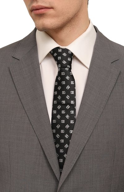 Шелковый галстук DOLCE & GABBANA, арт. GT149E/G0JQU, фото 2