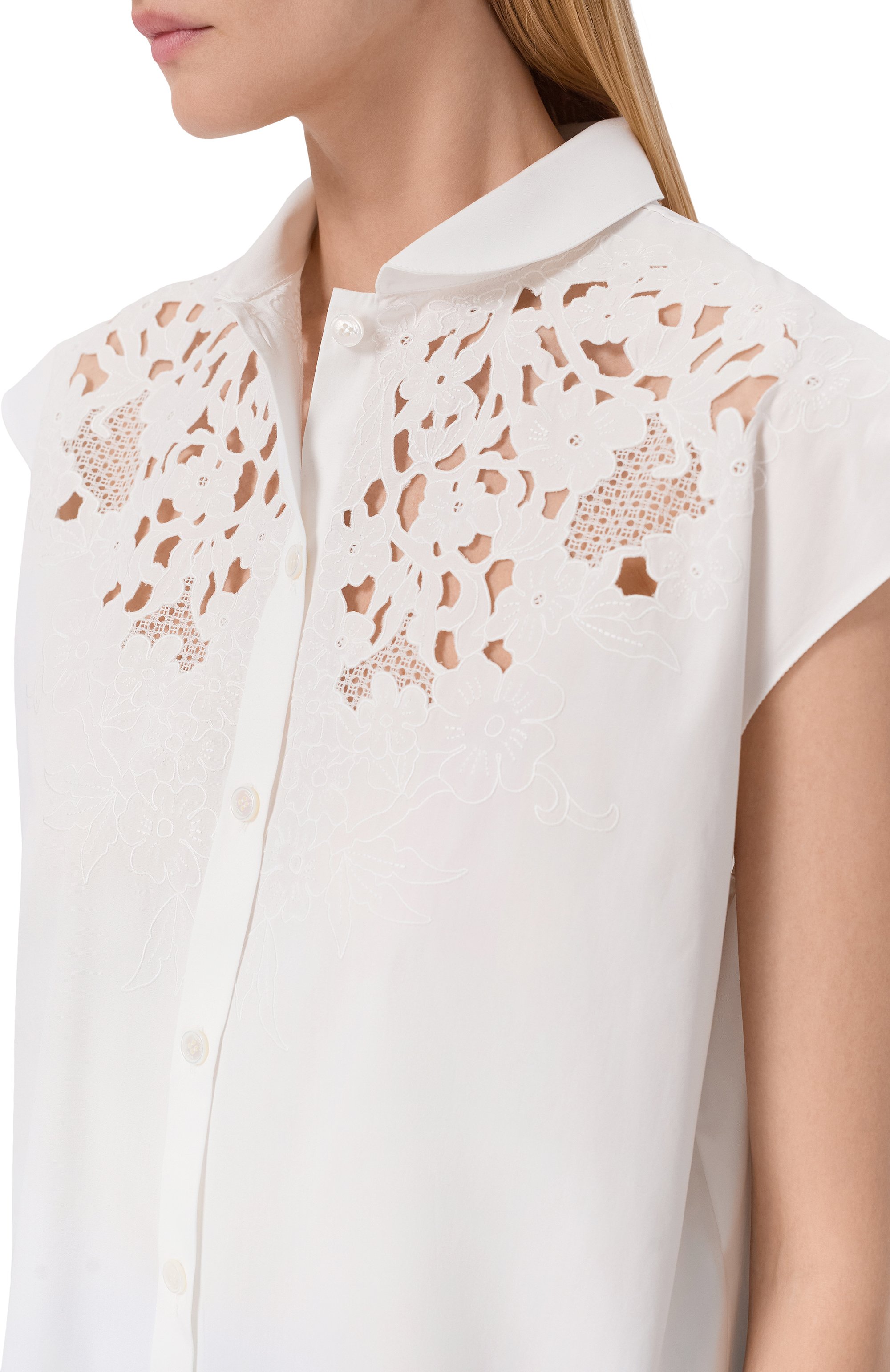 Хлопковая рубашка VALENTINO, арт. 8B3AA0C5/9VN, фото 5