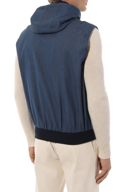 Джинсовый жилет ZILLI, арт. GIL01AM0410VZL0T1M, фото 4