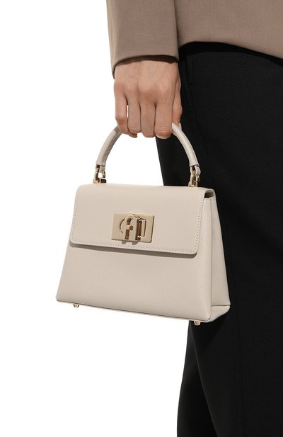 Сумка furla 1927 mini FURLA светло-серого цвета по цене 47500 руб., арт. WB00109/ARE000, фото 2 Сумка furla 1927 mini FURLA, арт. WB00109/ARE000, фото 2