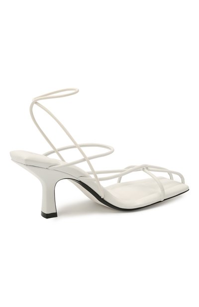 Кожаные босоножки monza heeled KHAITE, арт. F3012-723/M0NZA, фото 4