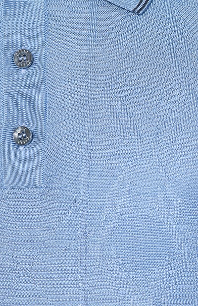 Шелковое поло ZILLI, арт. MBT-PB058-L0SA1/MC02, фото 5