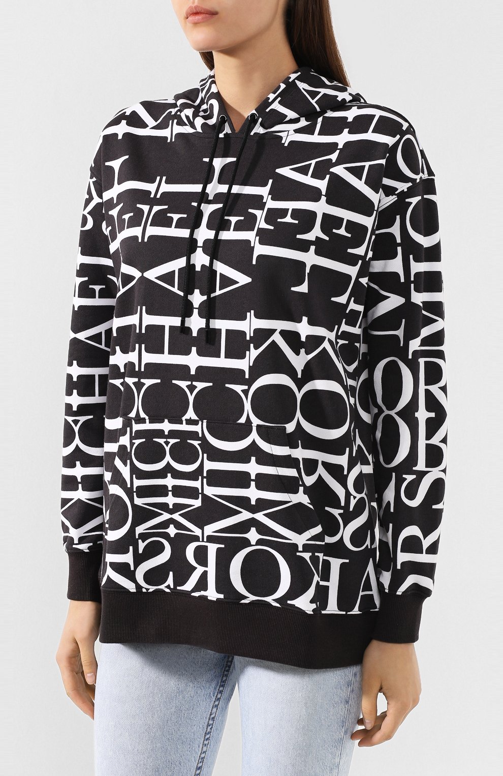 Хлопковое худи MICHAEL MICHAEL KORS, арт. MU95M5XBSK, фото 3