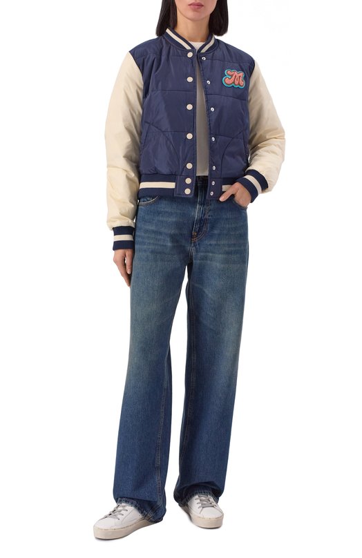 Бомбер The Pillow Talk Mother 3027-1836/PILL0W TALK LETTERMAN JACKET Синий  3027-1836/PILL0W TALK LETTERMAN JACKET Фото 2