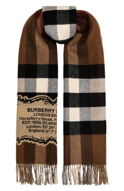 Кашемировый шарф BURBERRY, арт. 8049732, фото 1