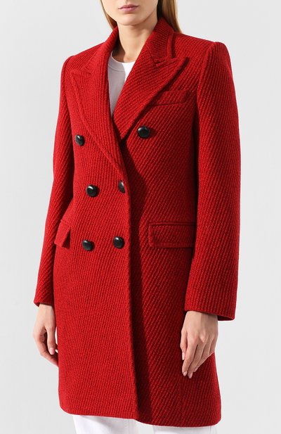 Шерстяное пальто ISABEL MARANT ETOILE, арт. MA0470-19P006E/GLEEN, фото 3