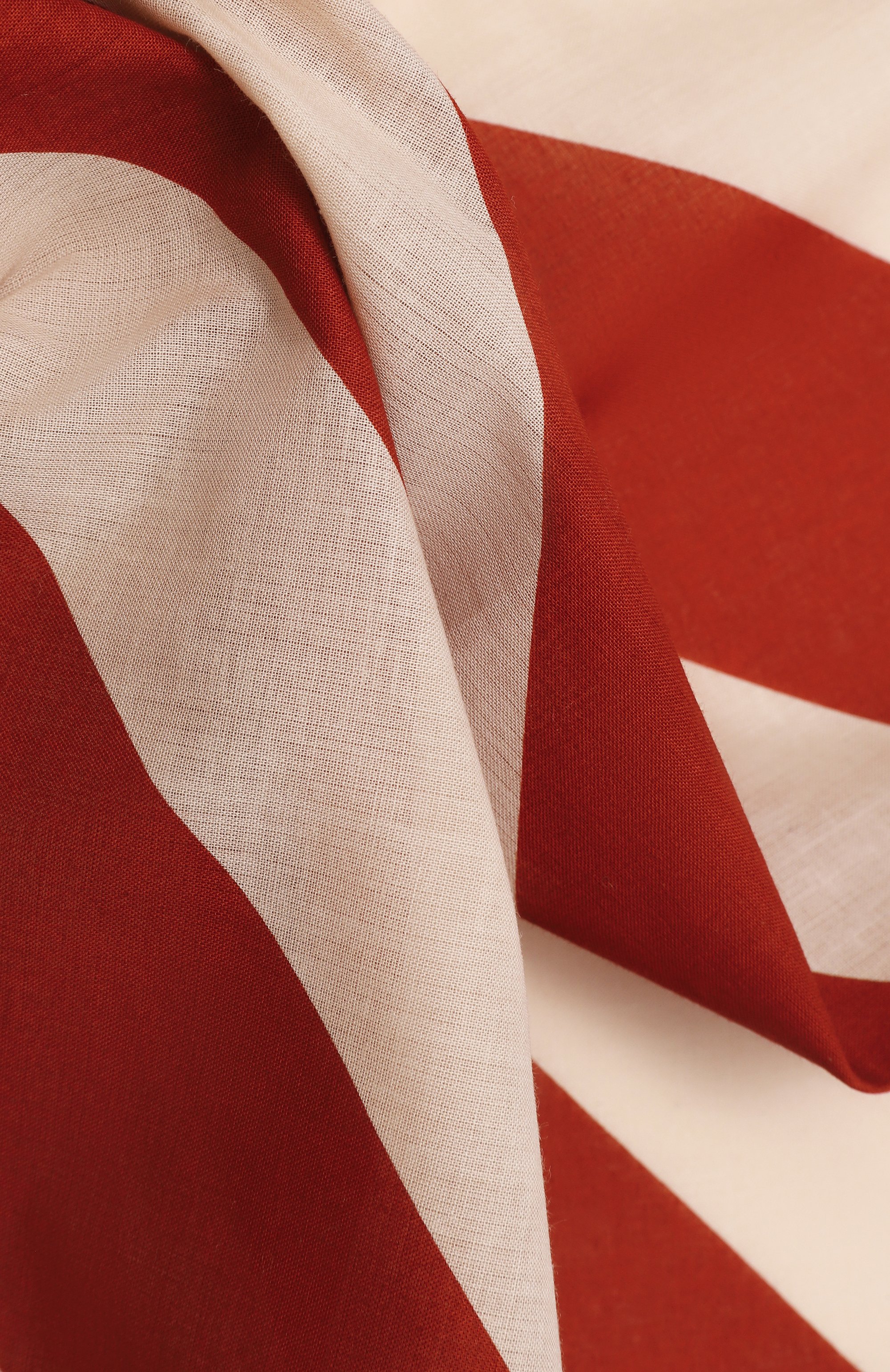 Хлопковый платок BURBERRY, арт. 8101580, фото 3