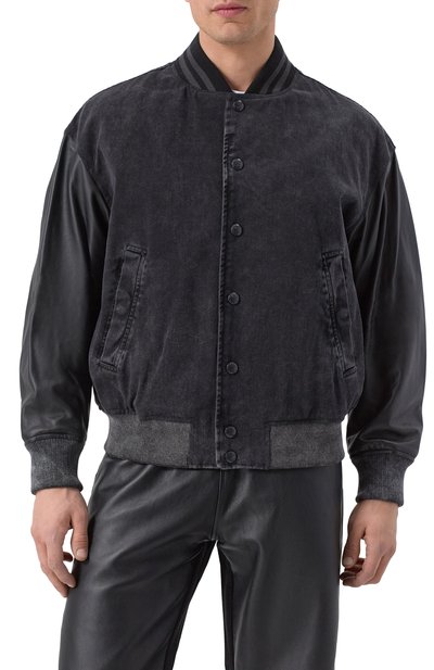 Комбинированный бомбер DIESEL, арт. A17366/0IKAW, фото 3