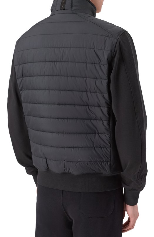 Утепленный бомбер Parajumpers 26SM-PM HYF P02 Чёрный  26SM-PM HYF P02 Фото 4