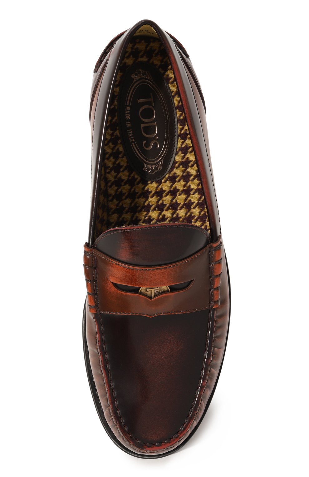 Кожаные пенни-лоферы TOD’S, арт. XXM02I0EP01TKA, фото 6