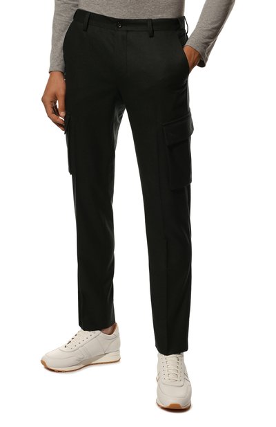 Шерстяные брюки-карго CORNELIANI, арт. 904L02-2818111/00, фото 3
