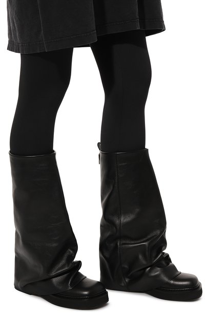 Кожаные сапоги robin THE ATTICO, арт. 241WS798, фото 3