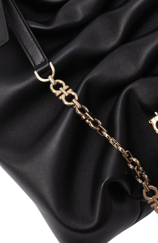 Сумка Soft-Bag medium Ferragamo 219960/783286 Чёрный  219960/783286 Фото 3