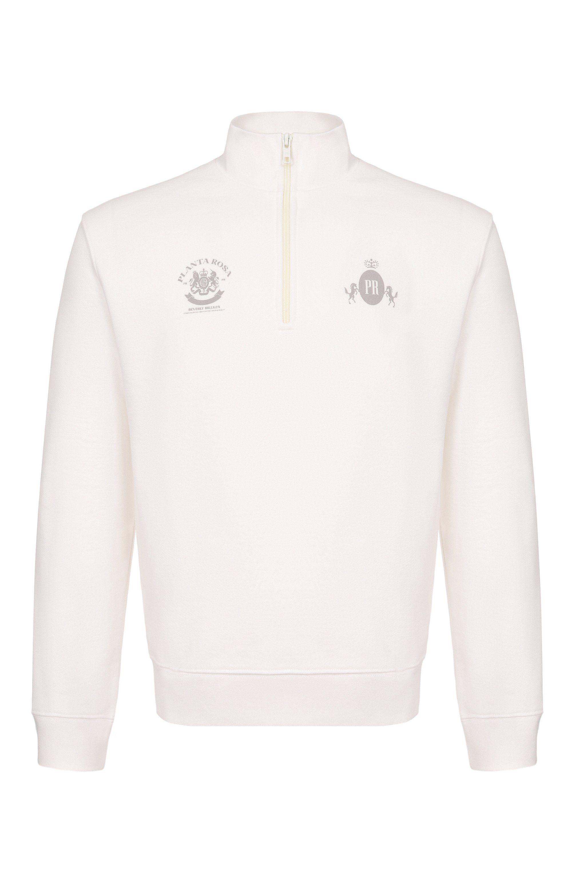 Хлопковый свитшот PLANTA ROSA, арт. PR/A007/BLAZON/470VELVET, фото 1