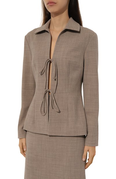 Шерстяная блузка LUDA NIKISHINA, арт. SH/TILDA/BIEGE, фото 3