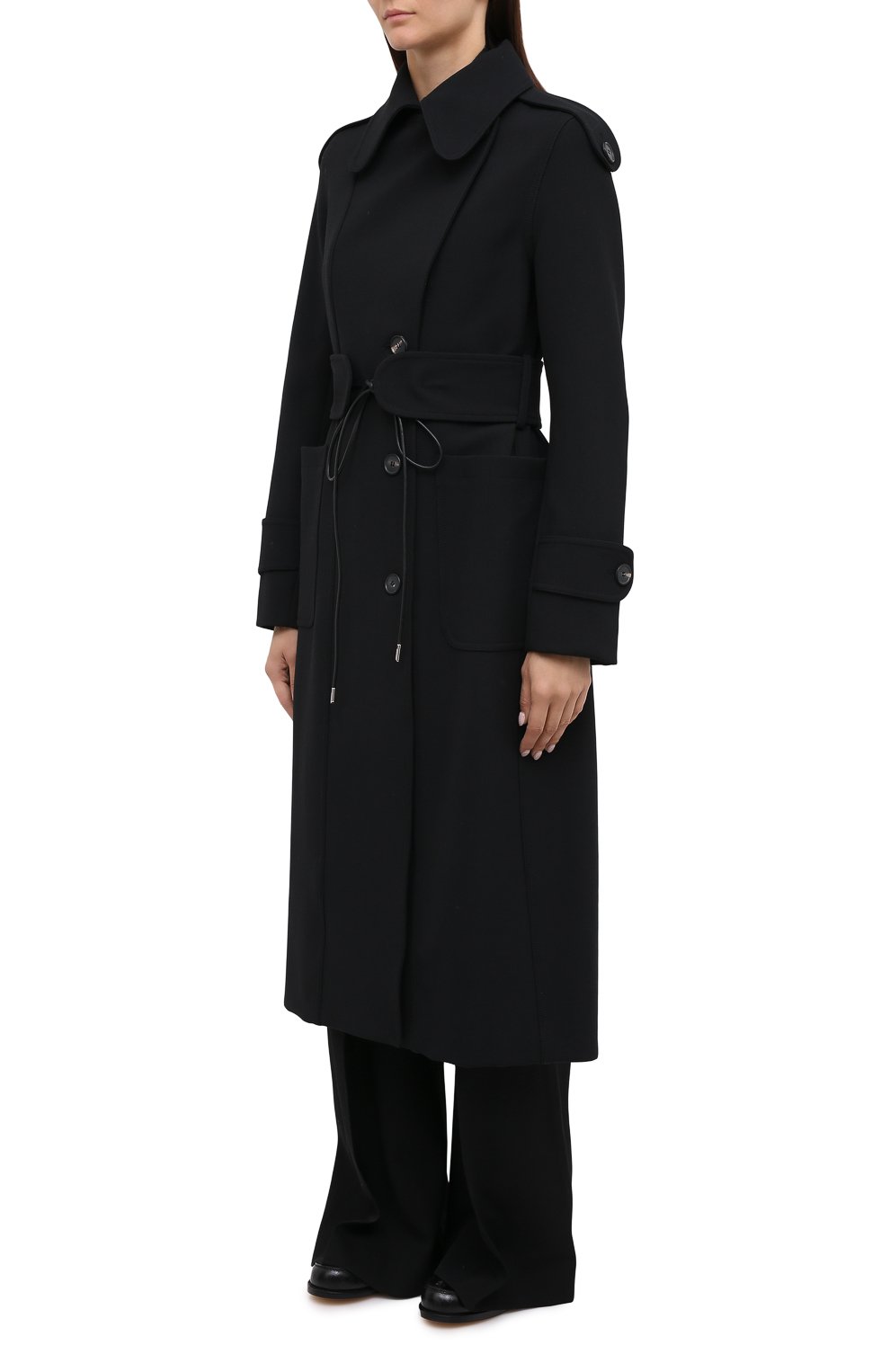 Пальто с поясом VICTORIA BECKHAM, арт. 1320WCT001676C, фото 3