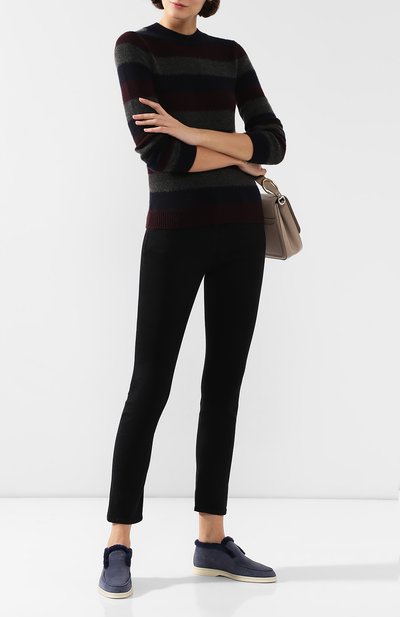 Замшевые ботинки open walk LORO PIANA, арт. FAG3602, фото 2