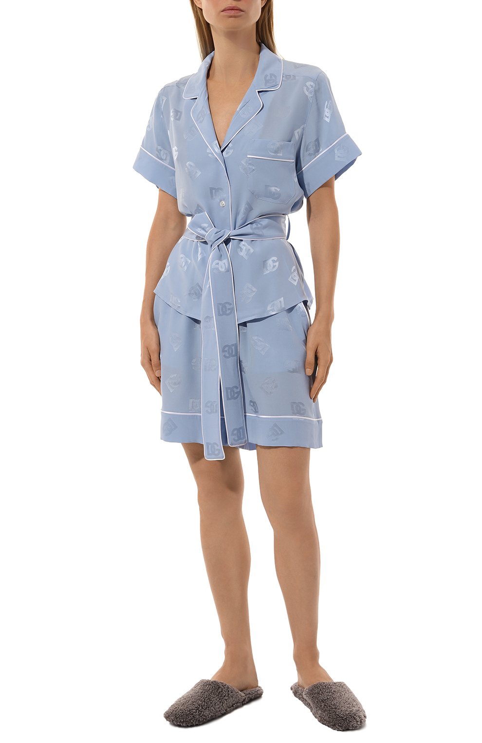 Шелковая блузка DOLCE & GABBANA, арт. F5G67T/FJ1J0, фото 2