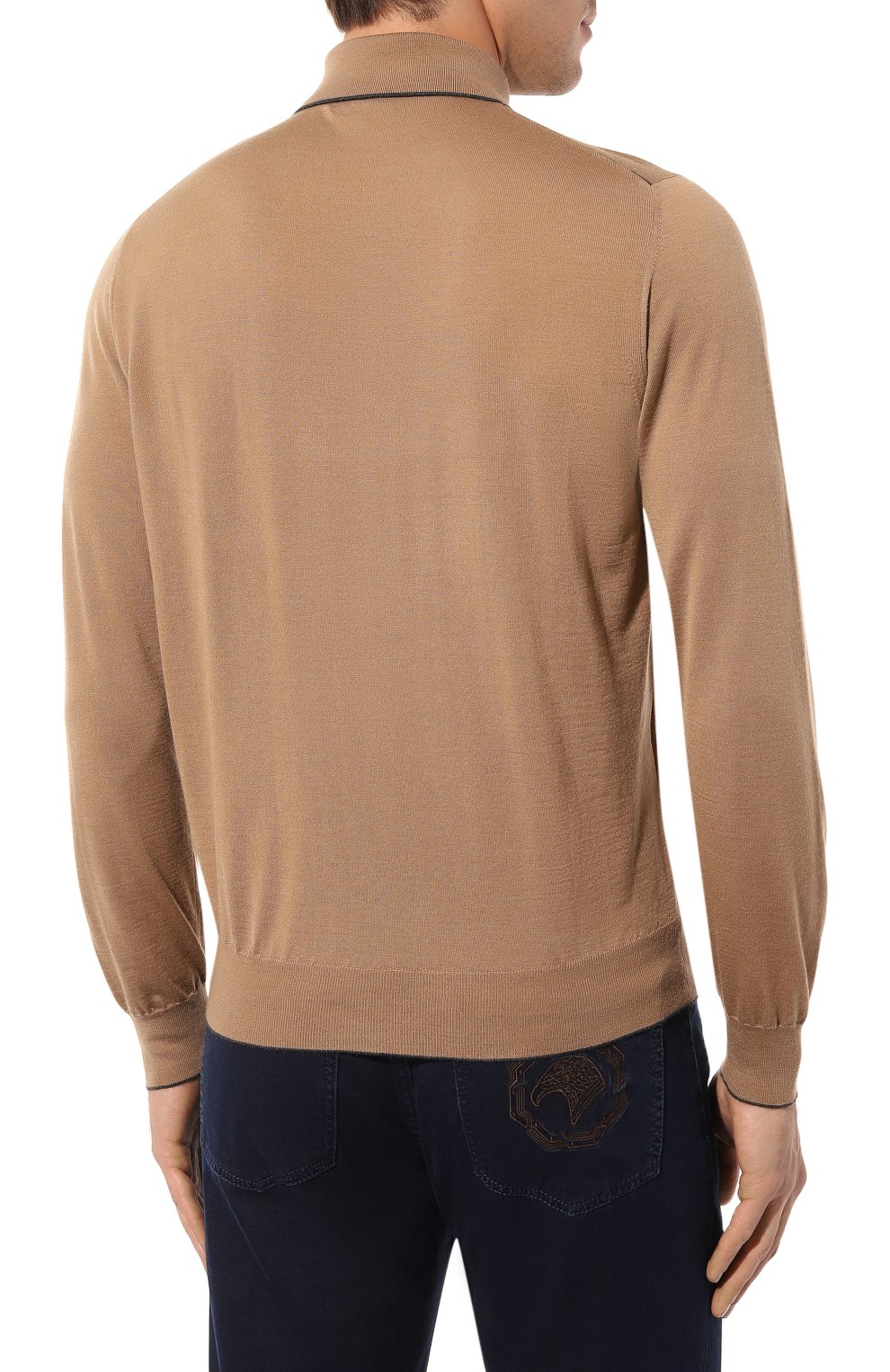 Поло из шерсти и шелка STEFANO RICCI, арт. KE08004P03/E23374, фото 4