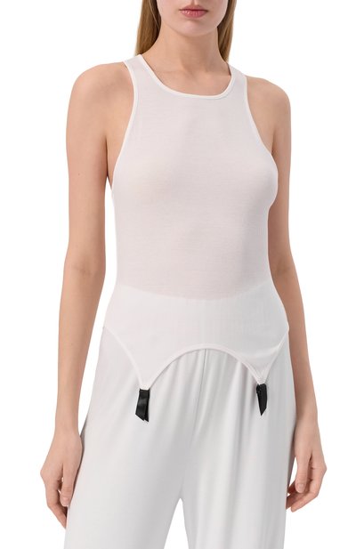 Хлопковая майка KIKI DE MONTPARNASSE, арт. C002TP002, фото 3