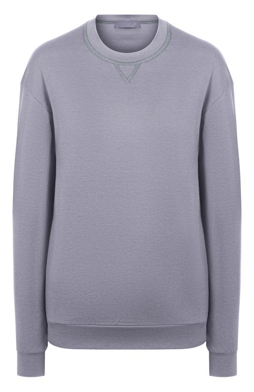 Свитшот из шелка и хлопка MVST M25.2MW.H402/SC00 Серый M25.2MW.H402/SC00