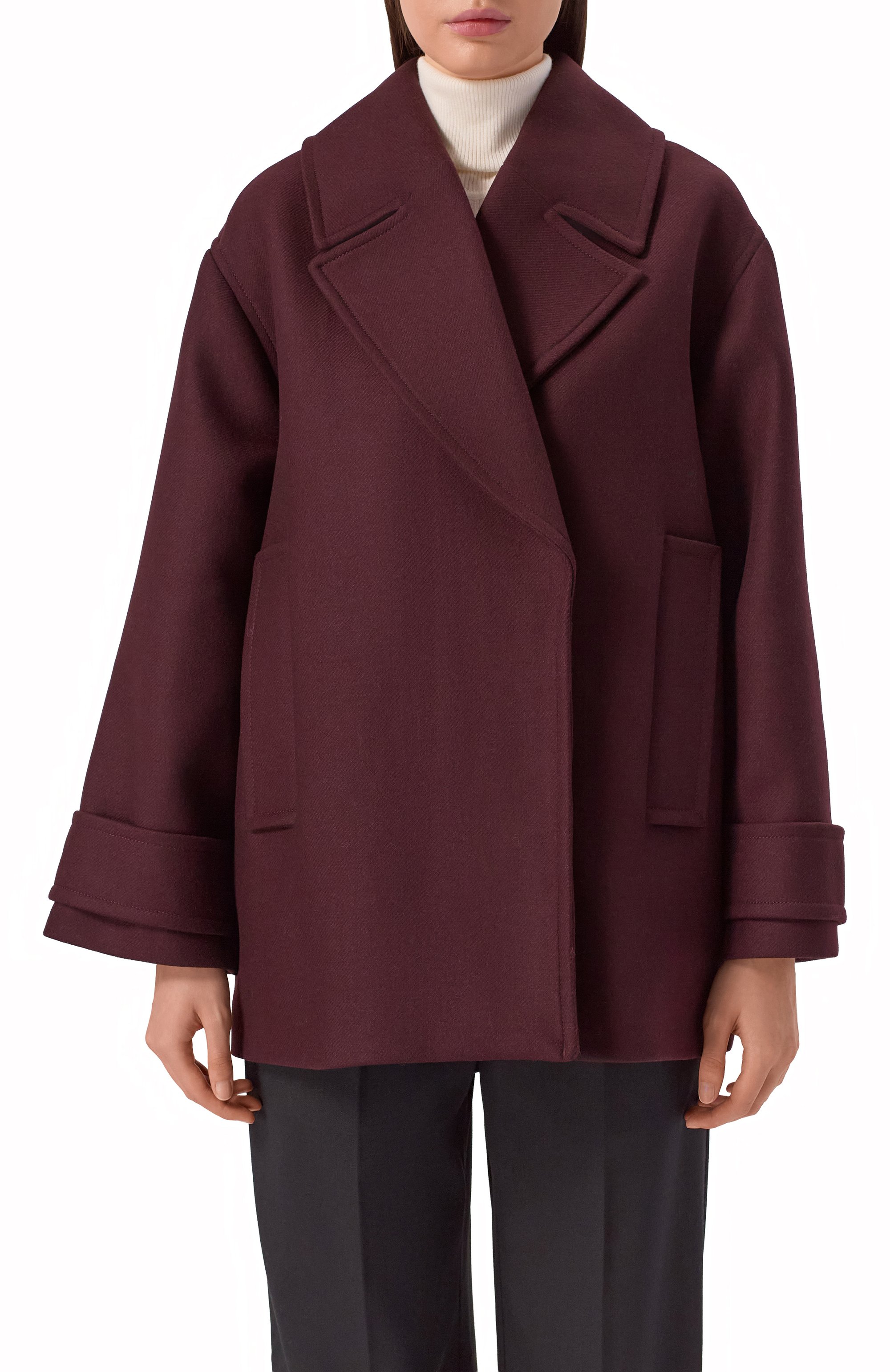 Полупальто из шерсти и кашемира IVY OAK, арт. I0111161/CARLY_, фото 3