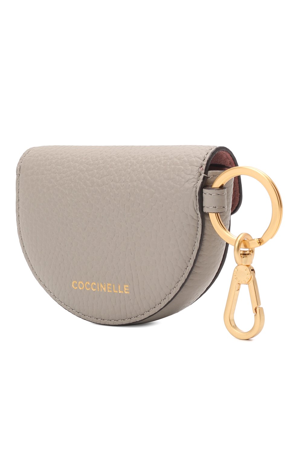 Кожаный футляр для ключей beat COCCINELLE серого цвета по цене 6925 руб., арт. E2 LZ4 41 X2 01, фото 2 Кожаный футляр для ключей beat COCCINELLE, арт. E2 LZ4 41 X2 01, фото 2