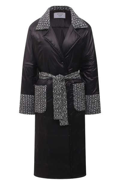Женское пальто SEVEN LAB, арт. CMTW20-BAT tw b/black