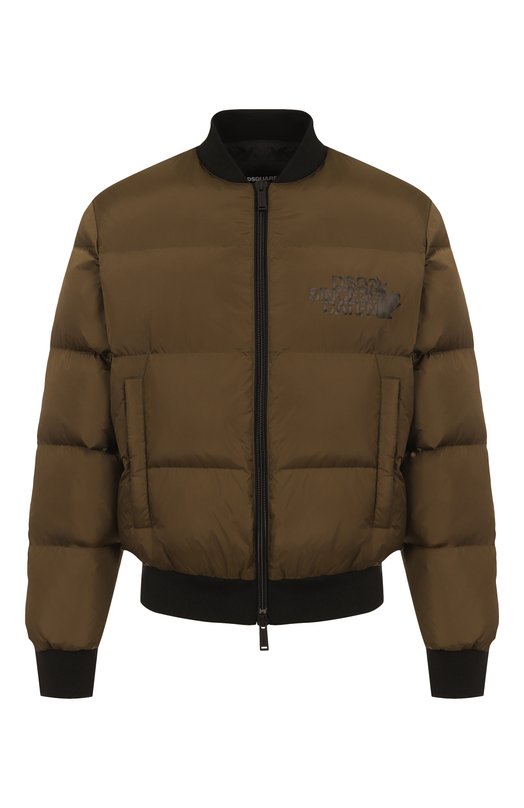 Пуховик Dsquared2 S74AM1612/S53817 Хаки S74AM1612/S53817