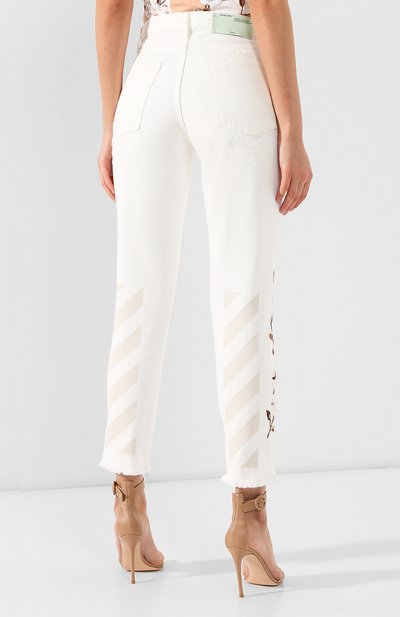 Джинсы с потертостями OFF-WHITE, арт. 0WYA008R19C710610147, фото 4