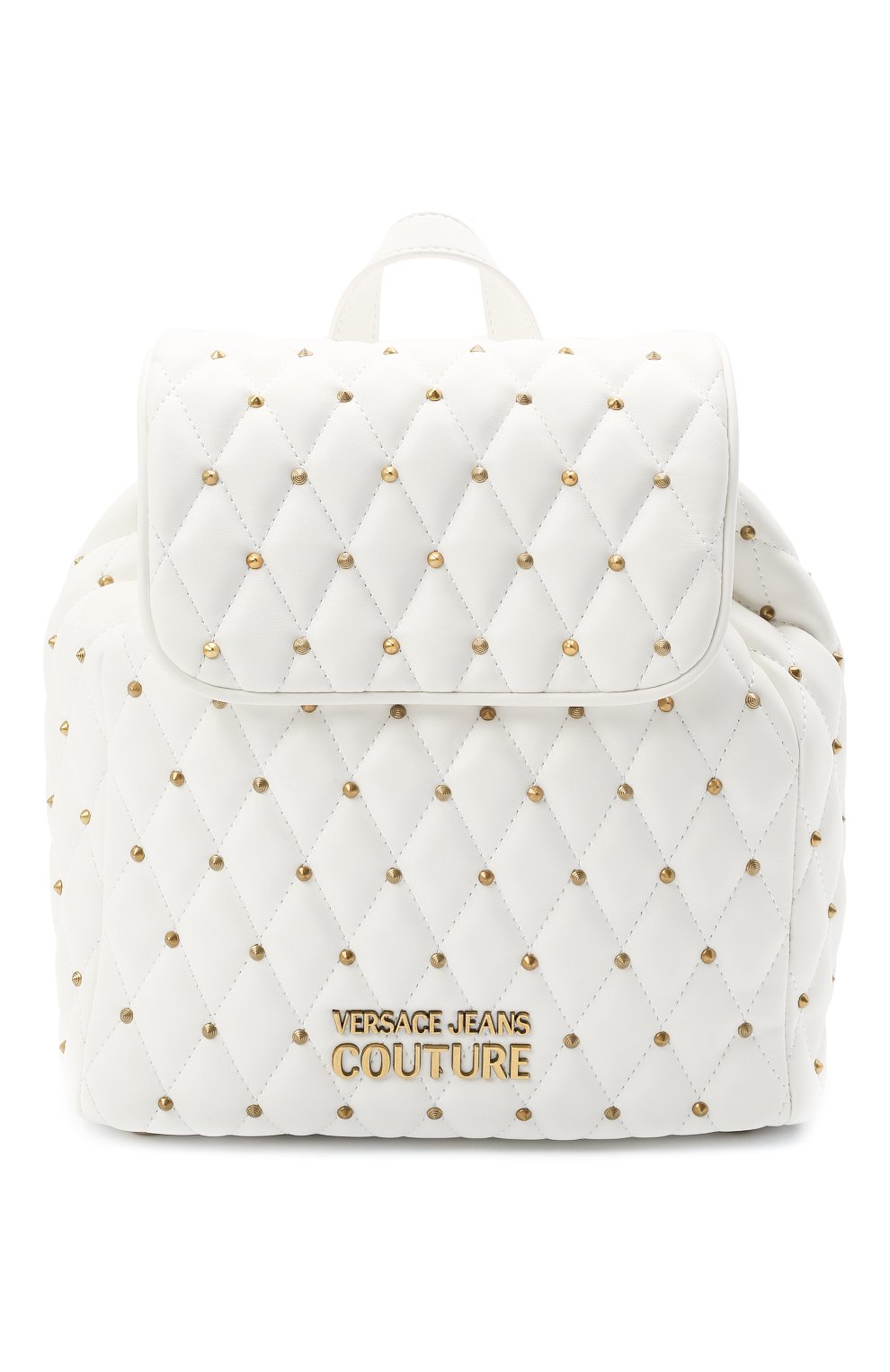 Рюкзак VERSACE JEANS COUTURE белого цвета по цене 25300 руб., арт. E1VWABQ7-LINEA Q DIS. 7/71881, фото 1 Рюкзак VERSACE JEANS COUTURE, арт. E1VWABQ7-LINEA Q DIS. 7/71881, фото 1
