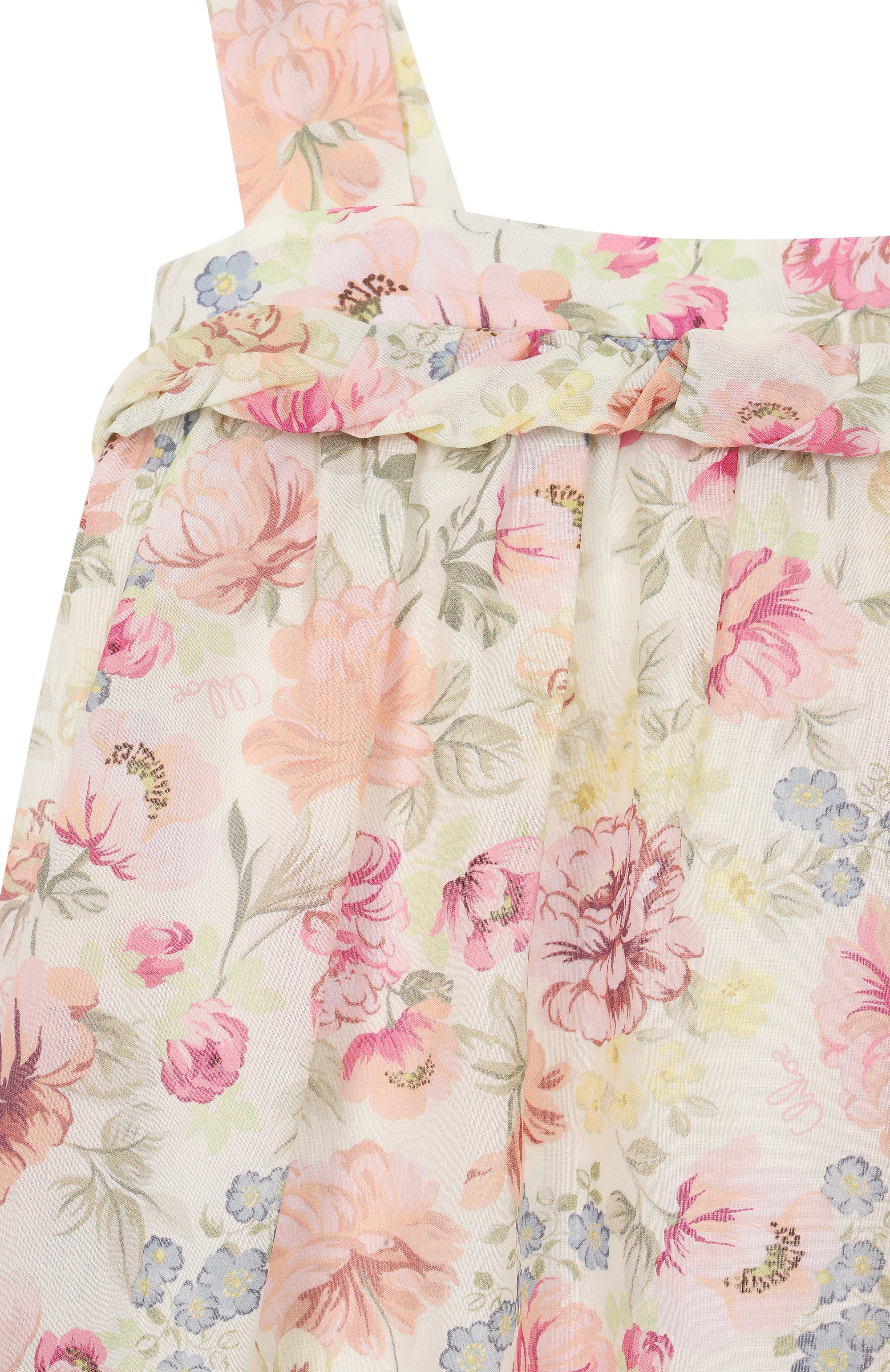 Хлопковый сарафан CHLOÉ, арт. C21229, фото 3