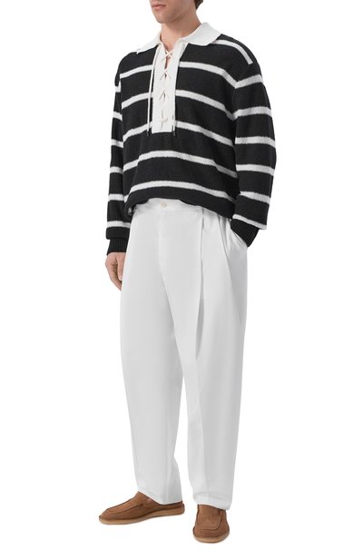 Мужские хлопковые брюки DOLCE & GABBANA, арт. GP1B9T/FU60K