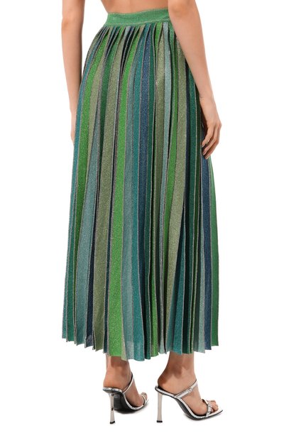 Юбка GUCCI зеленого цвета по цене 259200 руб., арт. 664546 XKBVE, фото 4 Юбка GUCCI, арт. 664546 XKBVE, фото 4