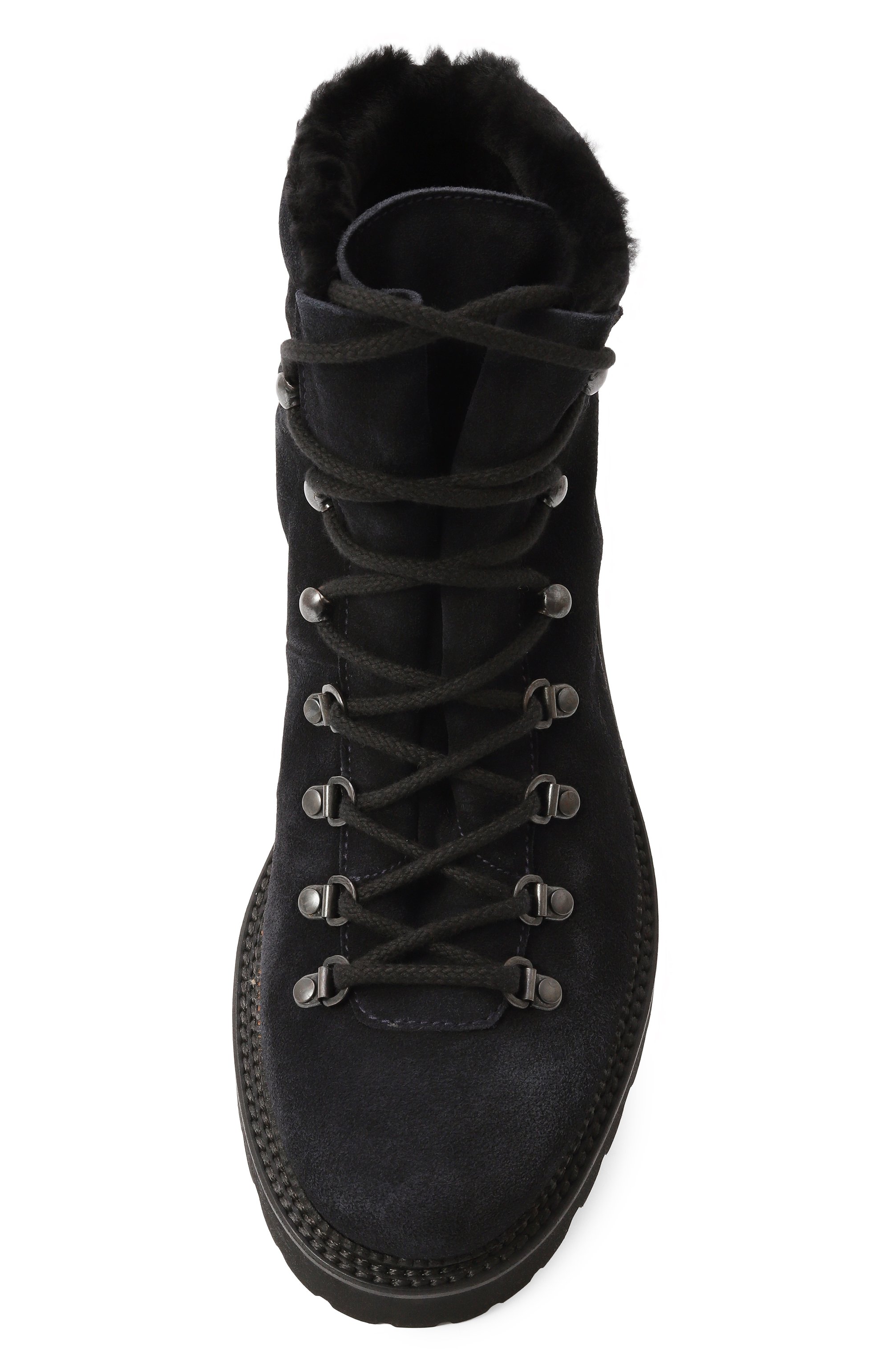 Замшевые ботинки s.moritz MILLE 885, арт. SM0RITZ G0RAIN DEEP NAVY/FUR, фото 6